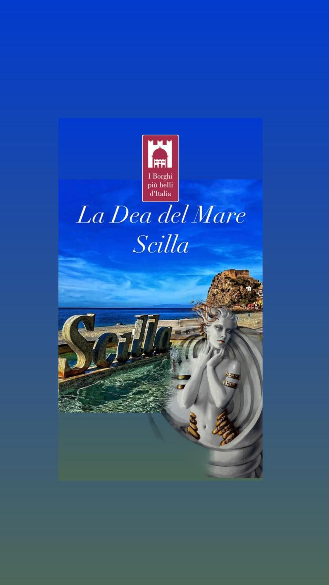La Dea Del Mare Apartment Scilla Bagian luar foto